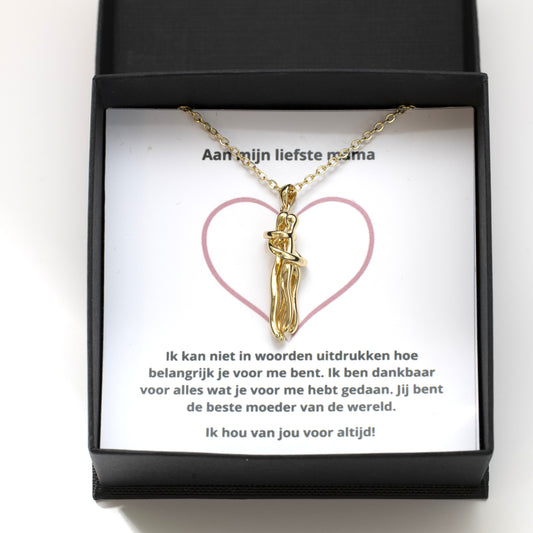 Aan mijn liefste mama- knuffelketting