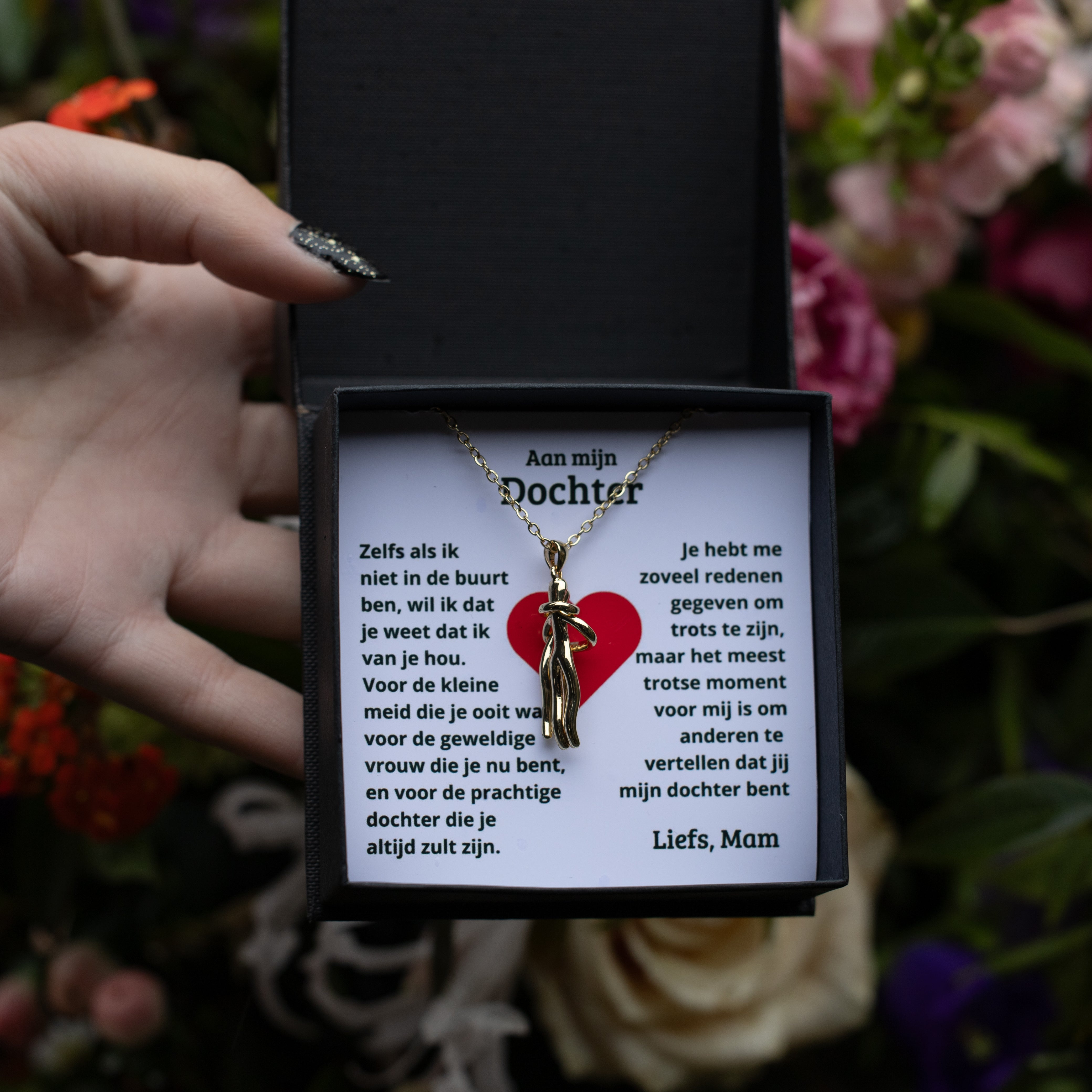 Aan mijn dochter - knuffelketting