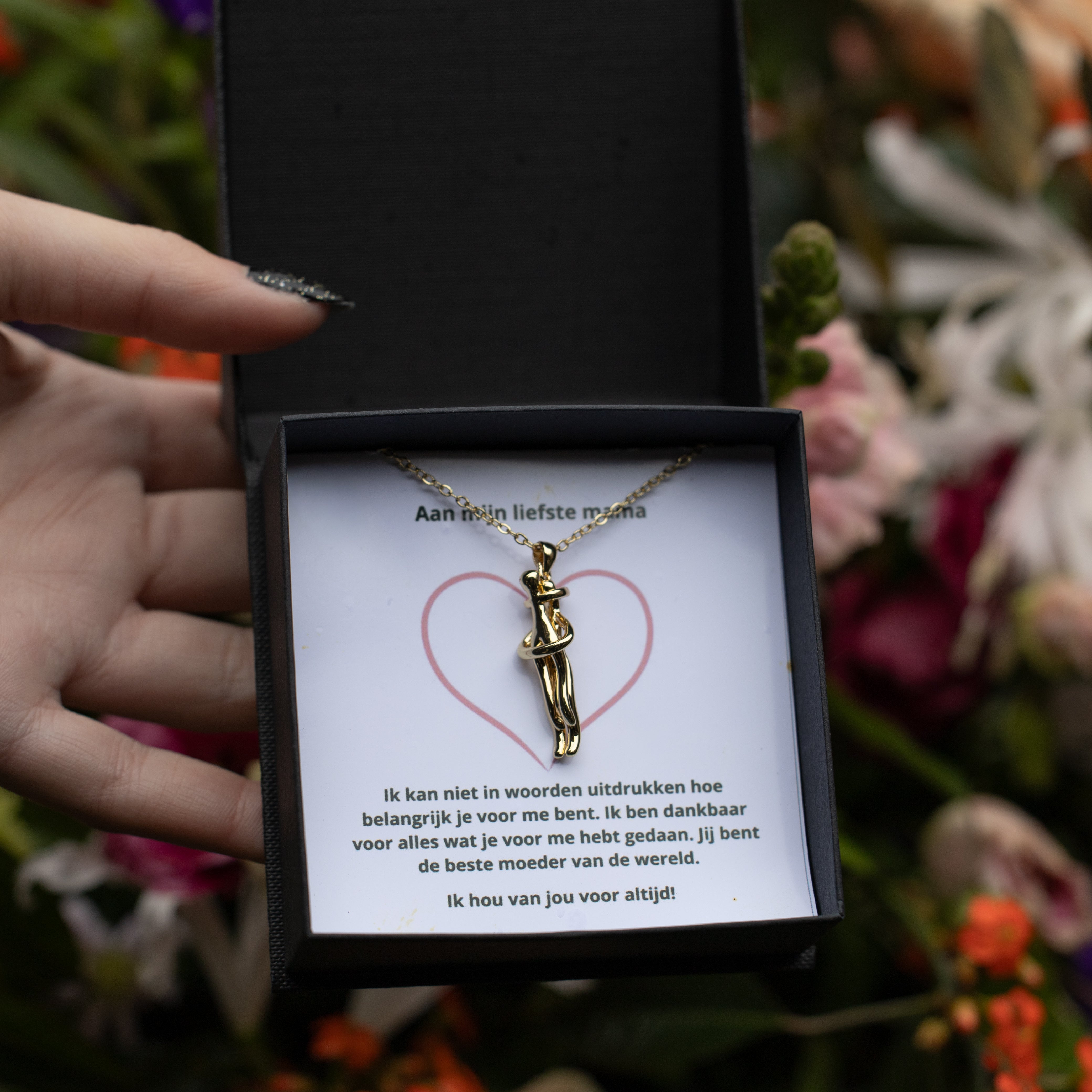 Aan mijn liefste mama- knuffelketting